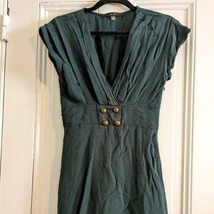 Fun 2 Fun Dress, Green, Small (Modcloth)